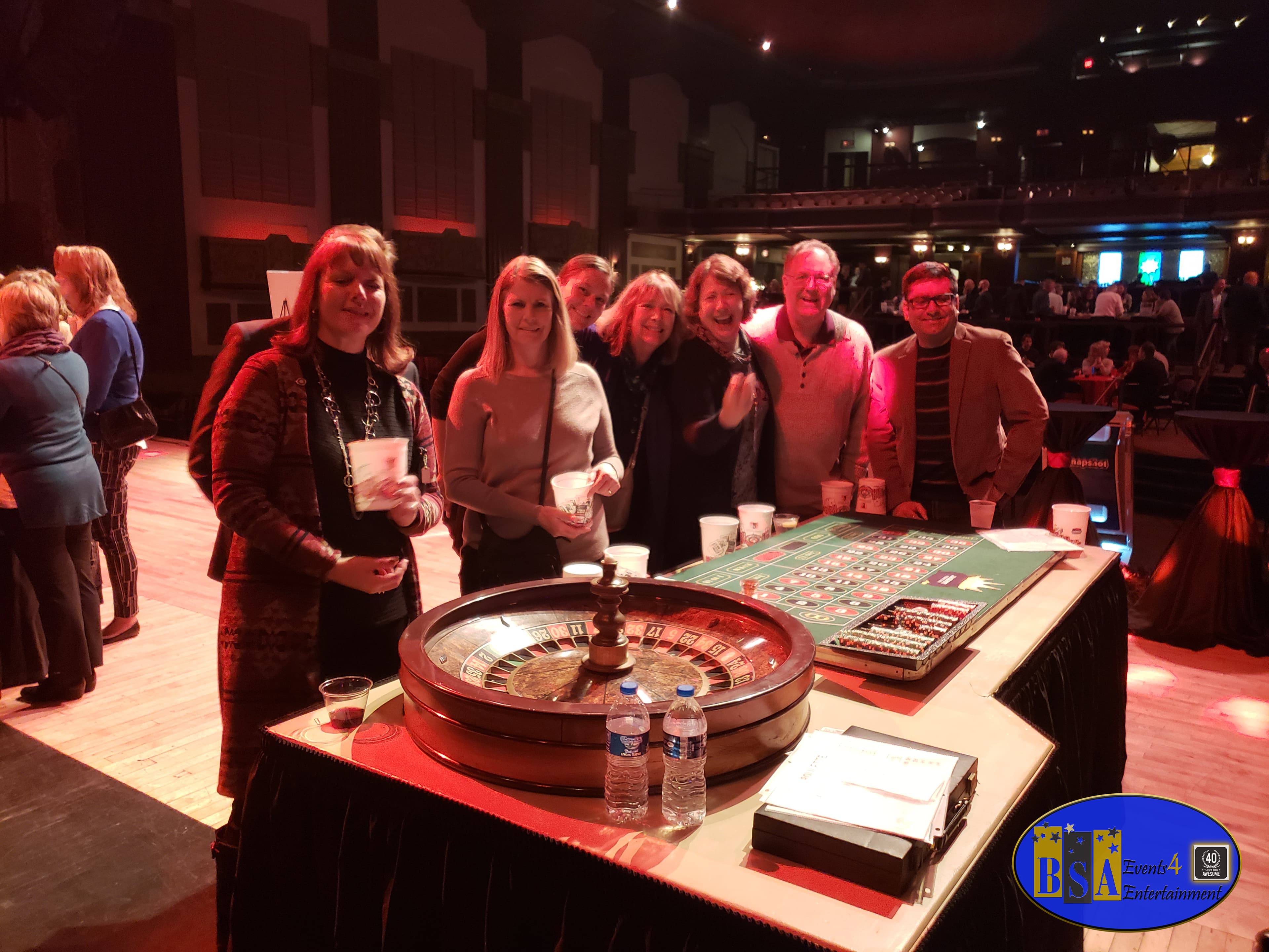 Roulette Table rental — BSA Events Metro Detroit