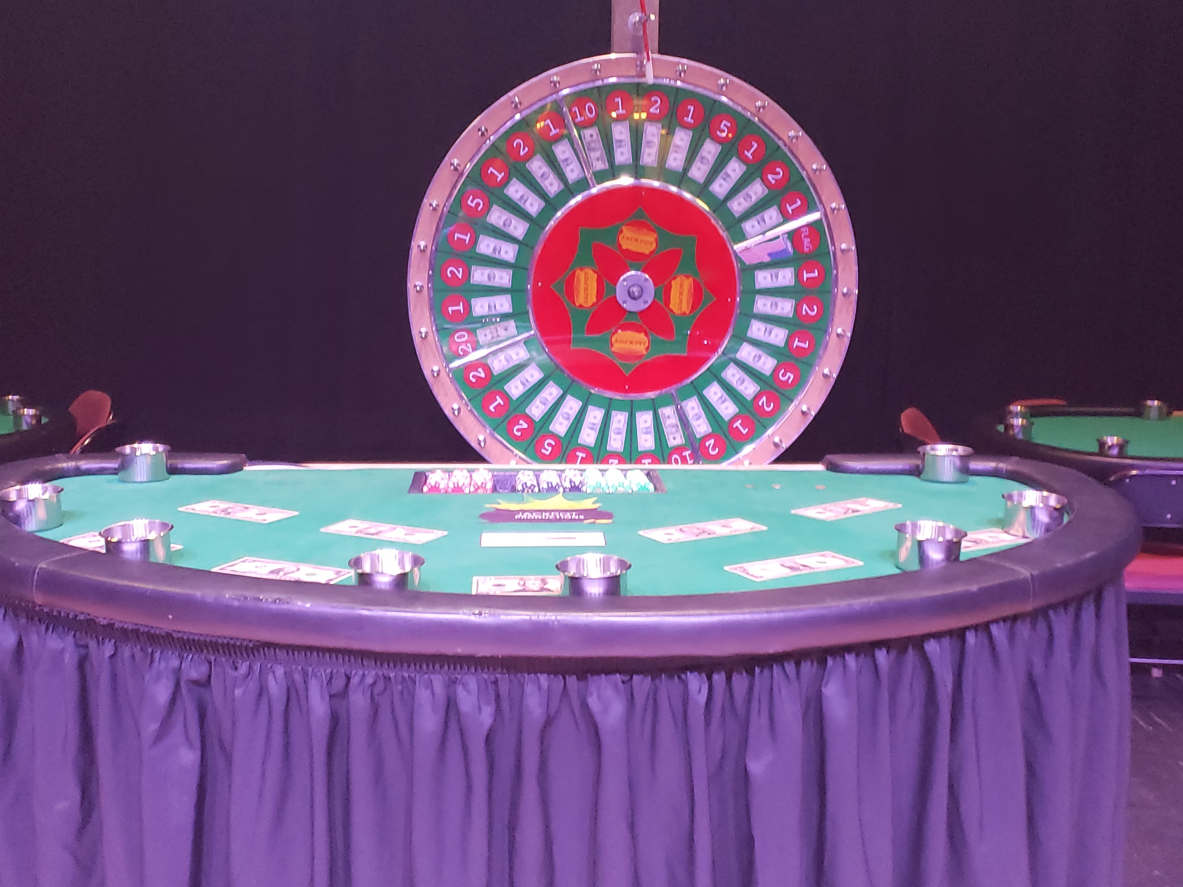 Big Wheel tables rental — BSA Events Metro Detroit