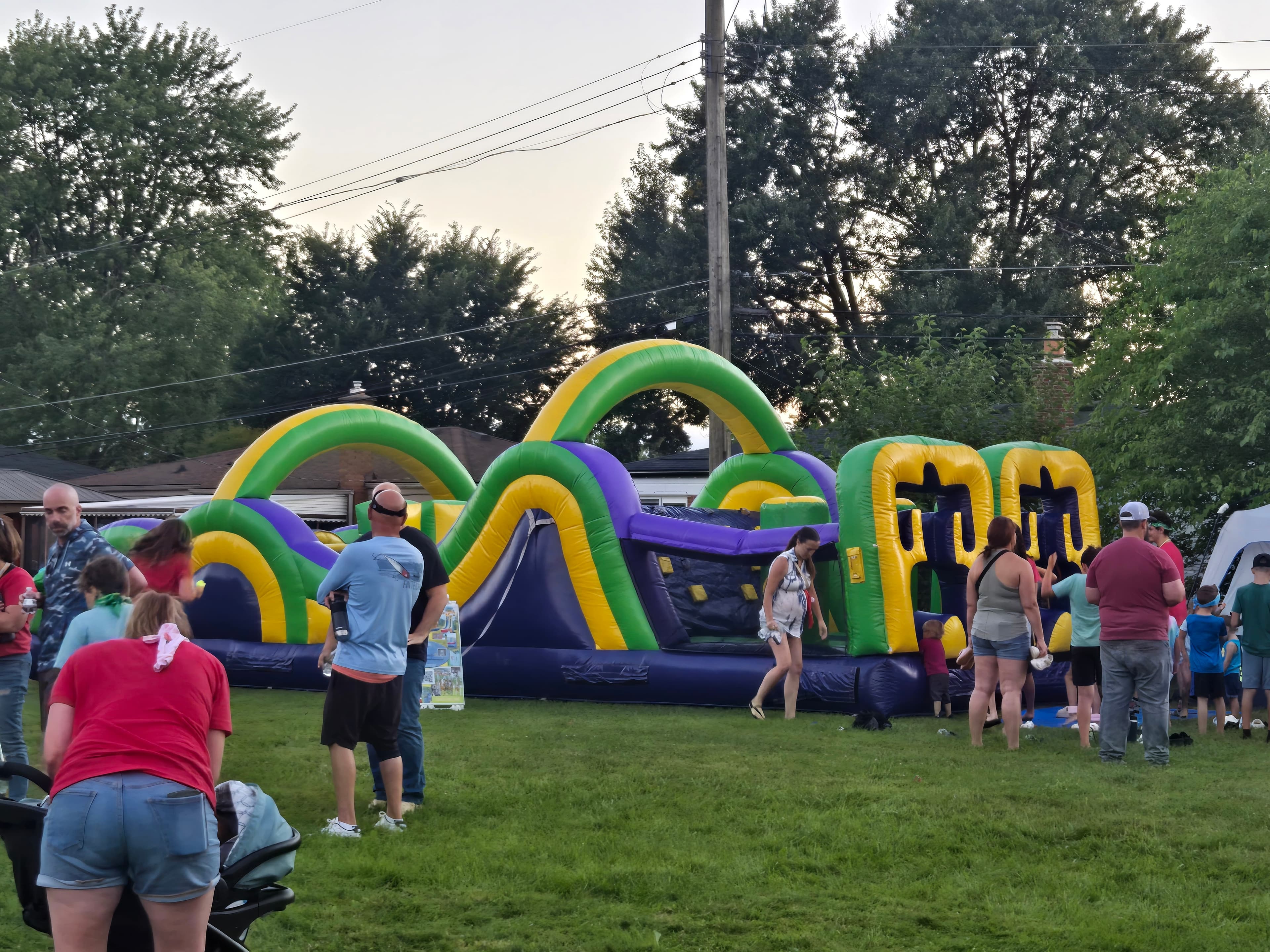 45' Obstacle Course rental — BSA Events Metro Detroit