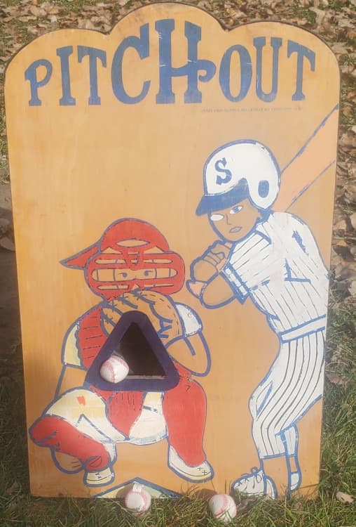 Baseball pitch Toddler game rental — BSA Events Metro Detroit